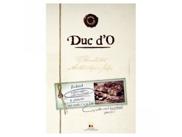Duc d O Трюфели из бельгийской молочного шоколада с орехом 100 г